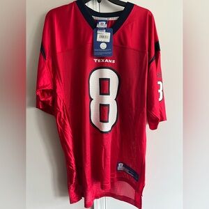 Reebok Houston Texans 8 David Carr Nfl Football Jersey